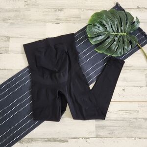 Blanqi Maternity Belly Support Leggings Black Size Small